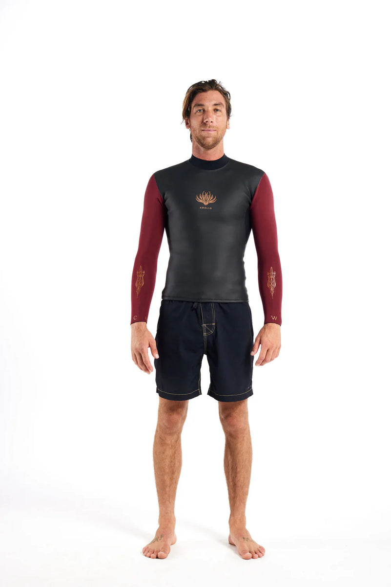 ADELIO wetsuit,chippa wilsonモデル、シーガル Adelio Chippa x Sketchy Tank Hooded 4/3 Full Wetsuit